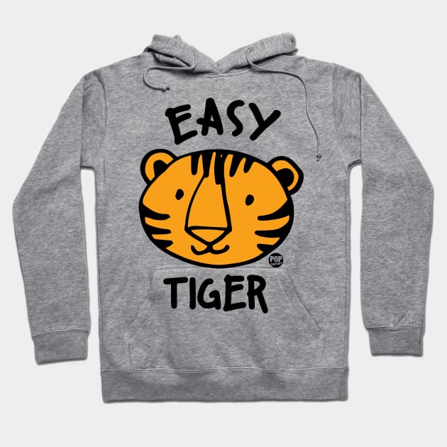 EASY TIGER Hoodie by toddgoldmanart